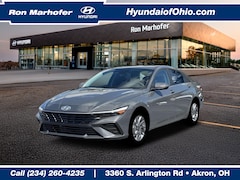 2026 Hyundai Elantra Hybrid Blue Sedan