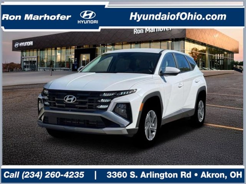 New 2026 Hyundai Tucson Hybrid Blue SUV