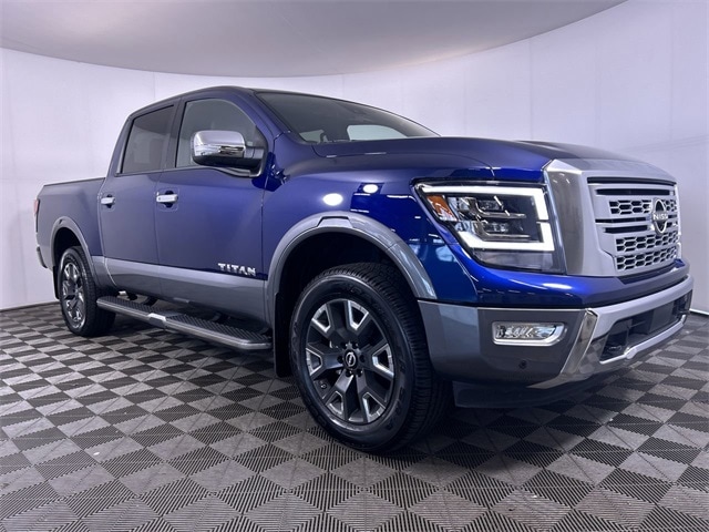 Used 2024 Nissan Titan Platinum Reserve with VIN 1N6AA1EDXRN106617 for sale in Cuyahoga Falls, OH