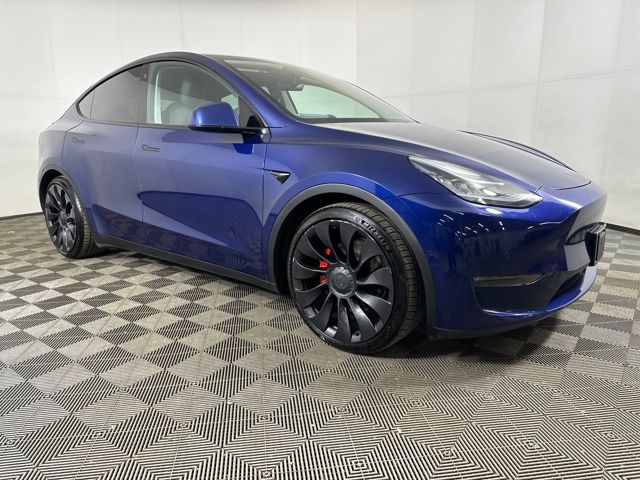 Used 2021 Tesla Model Y Performance with VIN 5YJYGDEF2MF072408 for sale in Cuyahoga Falls, OH