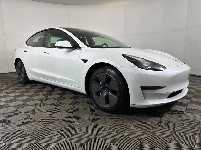 Used 2023 Tesla Model 3 Base with VIN 5YJ3E1EA2PF546056 for sale in Cuyahoga Falls, OH