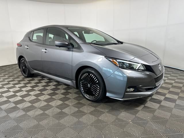 Certified 2023 Nissan Leaf SV Plus with VIN 1N4CZ1CV8PC563568 for sale in Cuyahoga Falls, OH