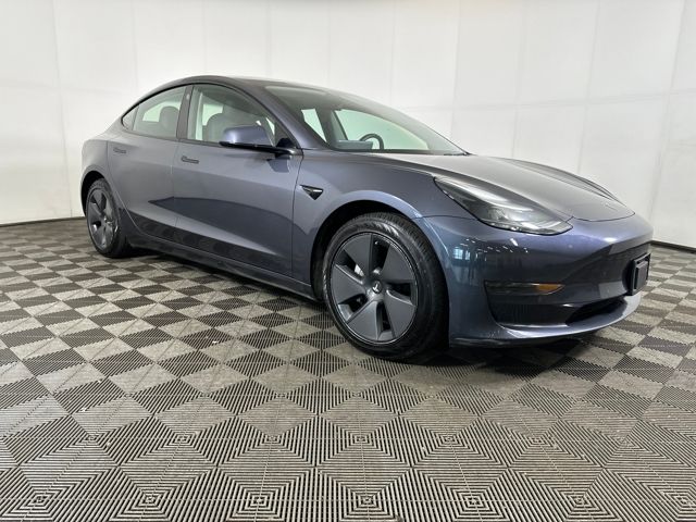 Used 2022 Tesla Model 3 Base with VIN 5YJ3E1EA1NF343981 for sale in Cuyahoga Falls, OH