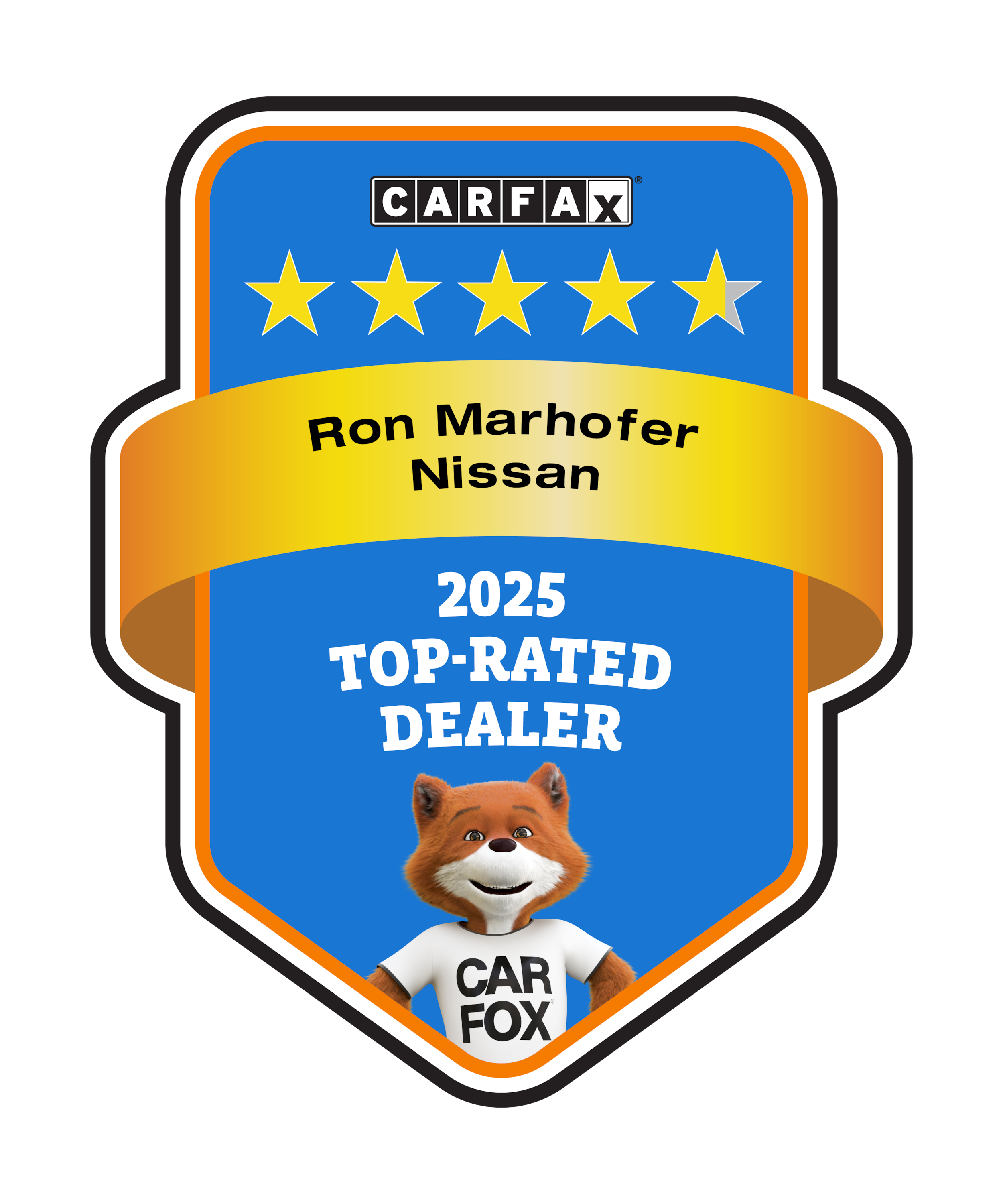 2025 CARFAX® Top Rated Dealer