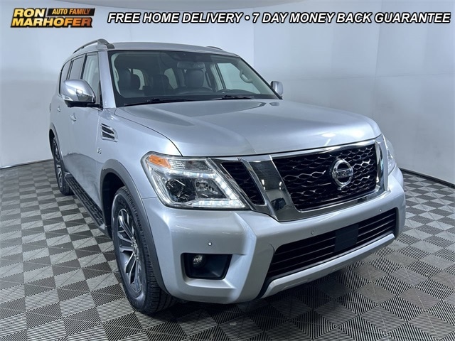 Used 2018 Nissan Armada For Sale at Ron Marhofer Auto Family VIN