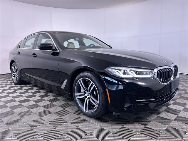 Used 2021 BMW 5 Series 530i with VIN WBA13BJ06MWX24183 for sale in Cuyahoga Falls, OH