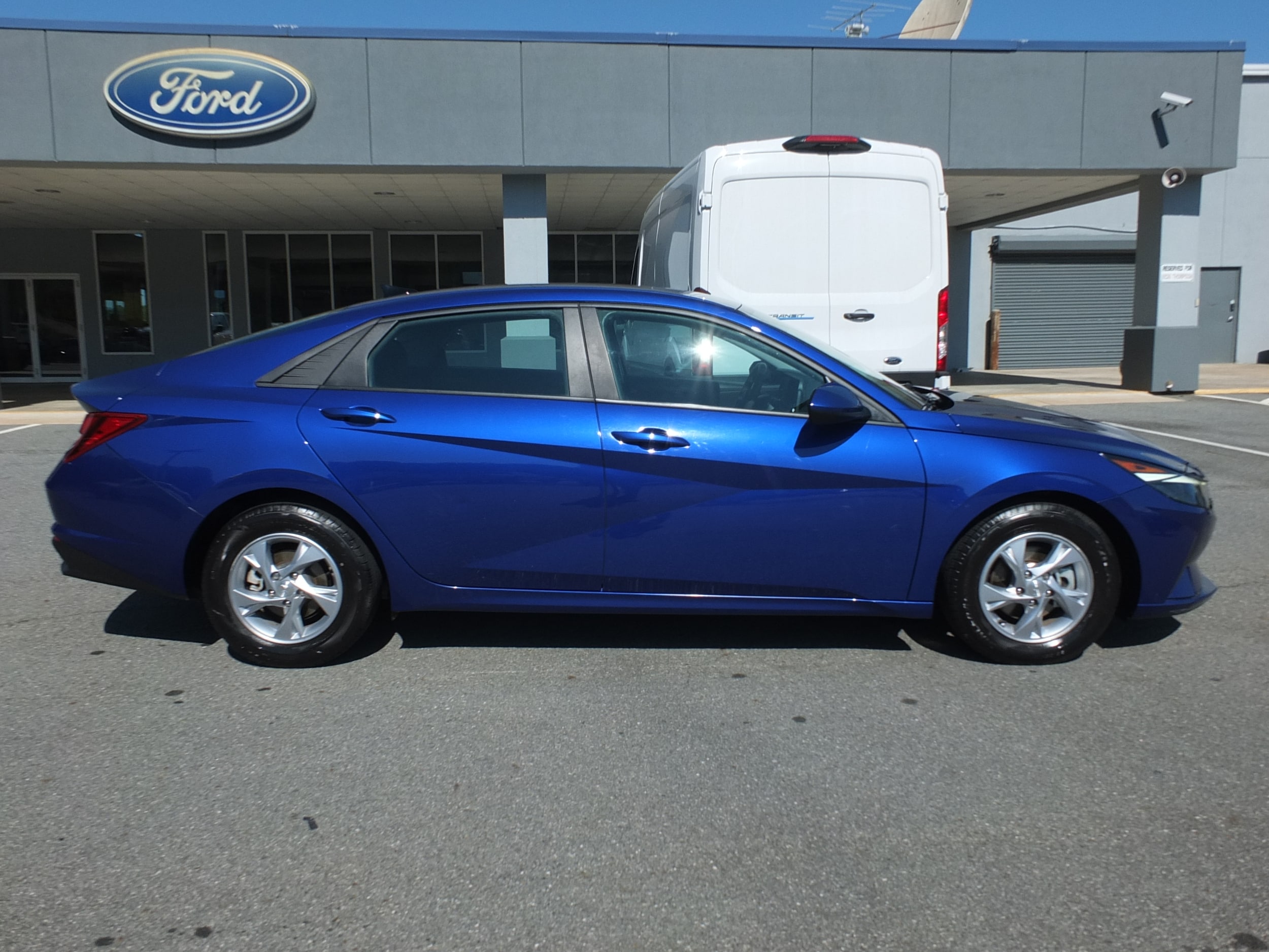 Used 2021 Hyundai Elantra SE with VIN KMHLL4AG6MU143049 for sale in Ellijay, GA