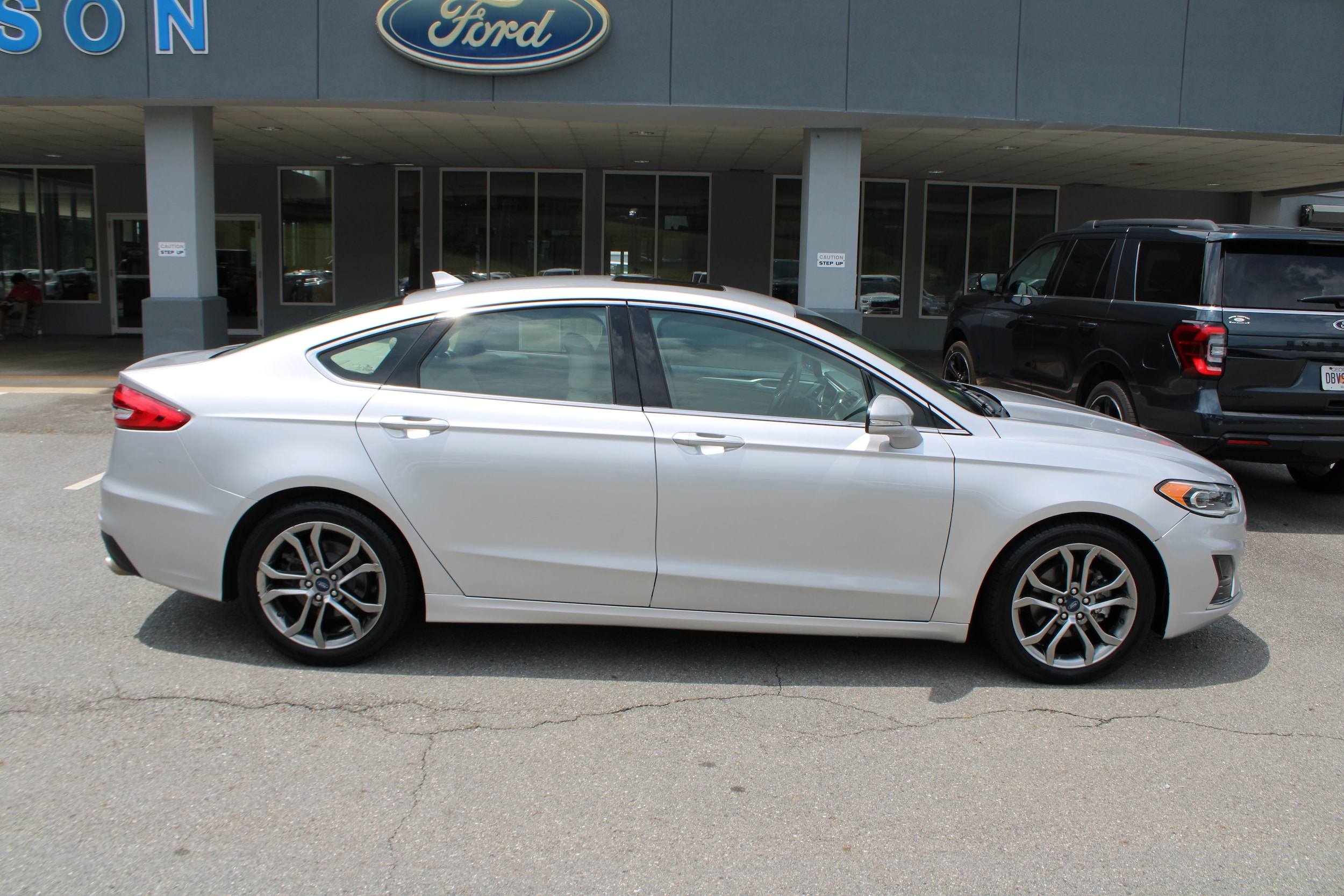 Used 2019 Ford Fusion SEL with VIN 3FA6P0CD5KR222417 for sale in Ellijay, GA