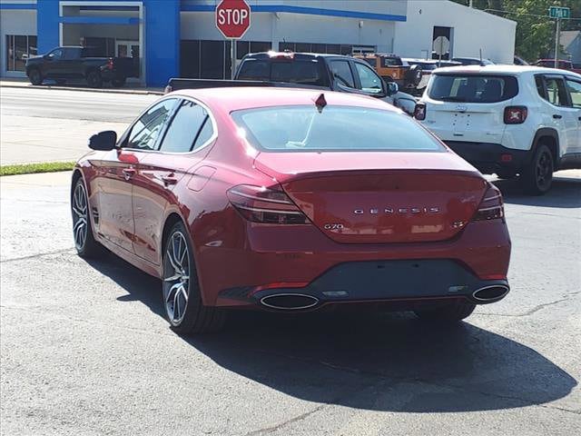 Used 2022 GENESIS G70 Standard with VIN KMTG54TE9NU093875 for sale in Herrin, IL