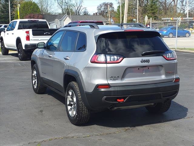 Used 2019 Jeep Cherokee Trailhawk with VIN 1C4PJMBX1KD421444 for sale in Herrin, IL