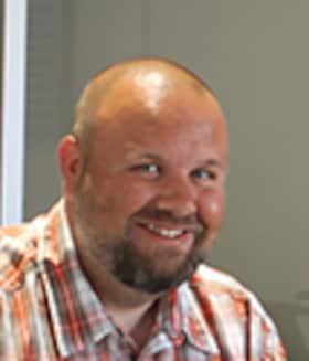 Staff member George Cowgur from 5d028c9c69de