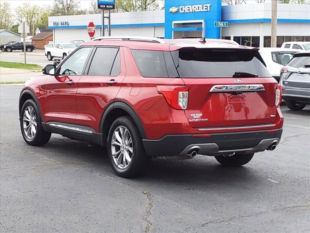 Used 2021 Ford Explorer Limited with VIN 1FMSK8FH5MGA88728 for sale in Herrin, IL