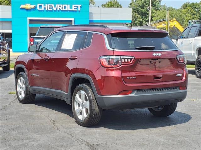 Used 2021 Jeep Compass Latitude with VIN 3C4NJDBB9MT540772 for sale in Herrin, IL