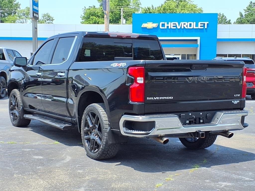 Used 2021 Chevrolet Silverado 1500 LTZ with VIN 3GCUYGED9MG104177 for sale in Herrin, IL