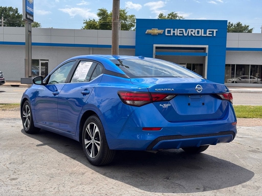 Used 2022 Nissan Sentra SV with VIN 3N1AB8CV2NY257424 for sale in Herrin, IL