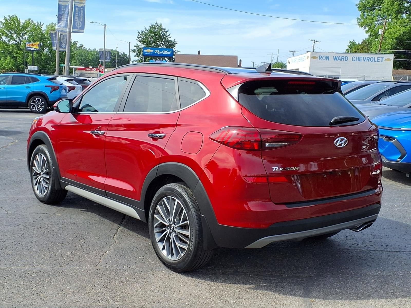 Used 2021 Hyundai Tucson Ultimate with VIN KM8J33AL3MU349623 for sale in Herrin, IL