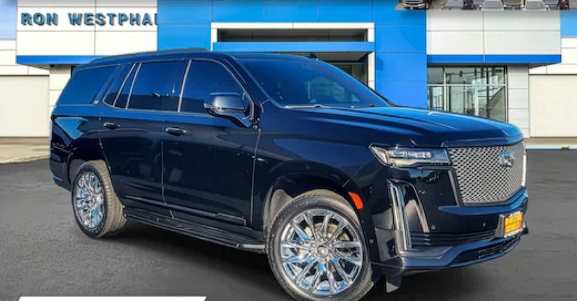 Black Cadillac Escalade