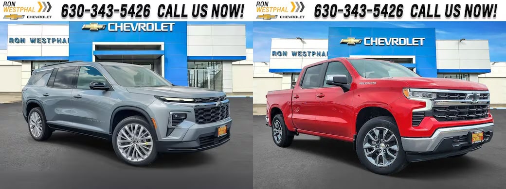 New Chevy Silverado truck for sale near Elburn and Sugar Grove Illinois