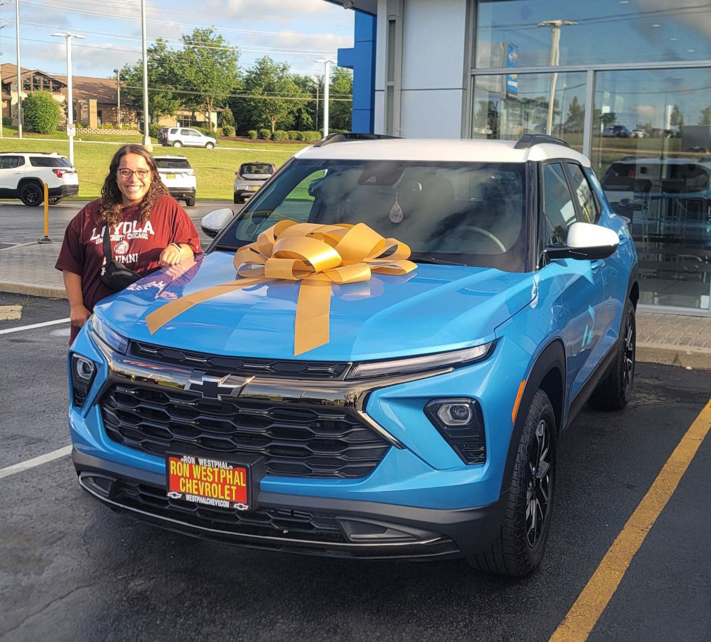 A Happy Ron Westphal Chevy client