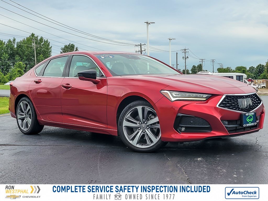 Used 2021 Acura TLX Advance Package Sedan