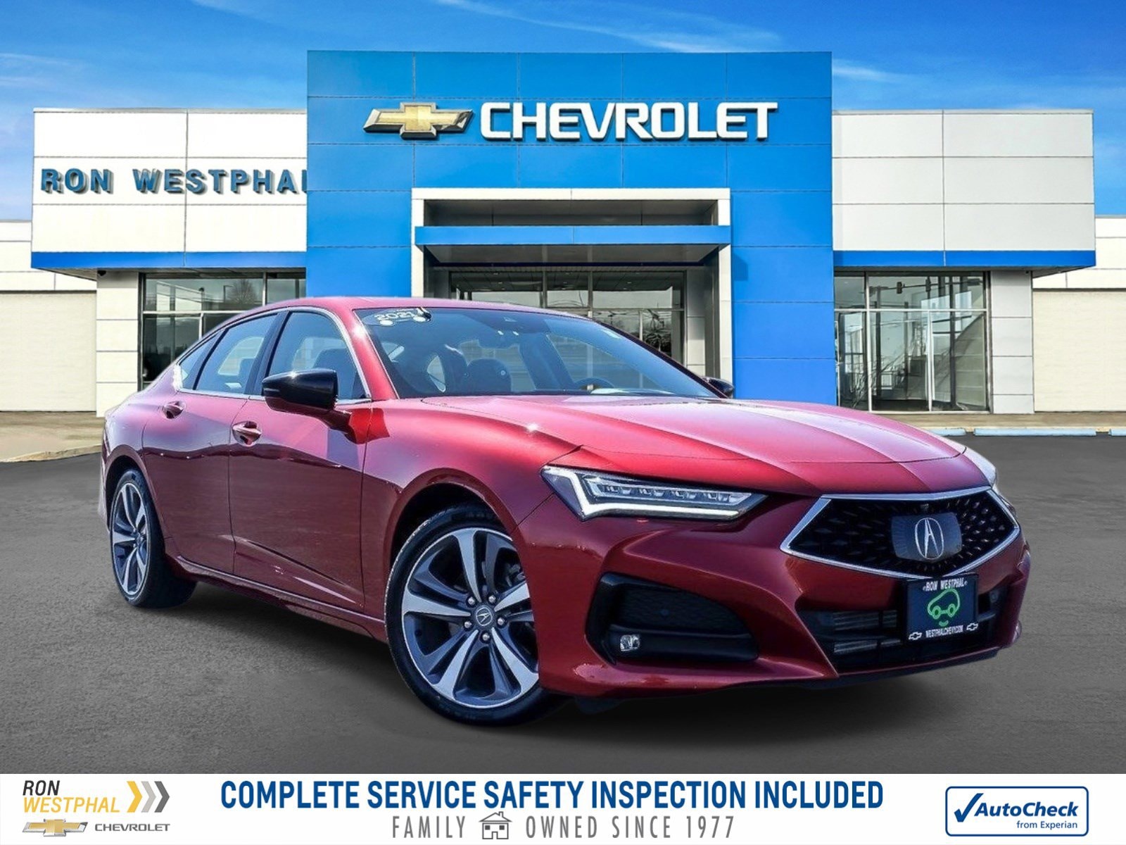 2021 Acura TLX Advance Package