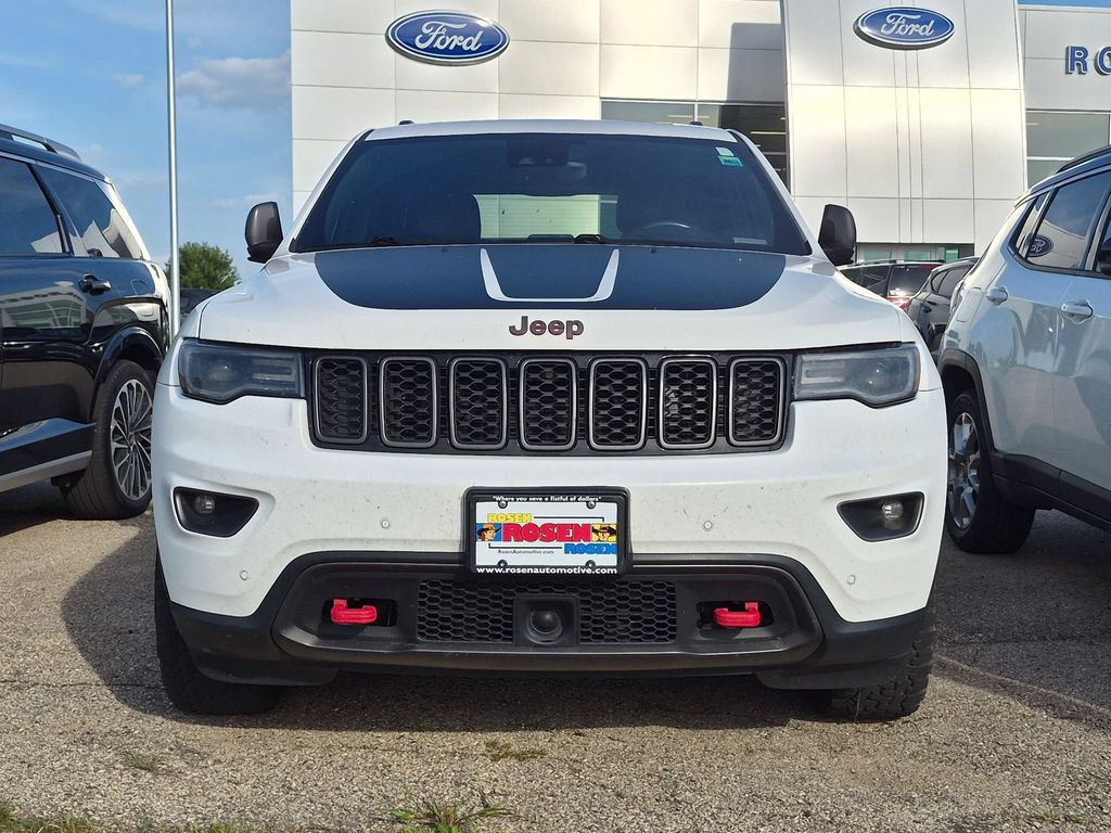 Used 2017 Jeep Grand Cherokee Trailhawk with VIN 1C4RJFLG8HC755522 for sale in Belleville, WI