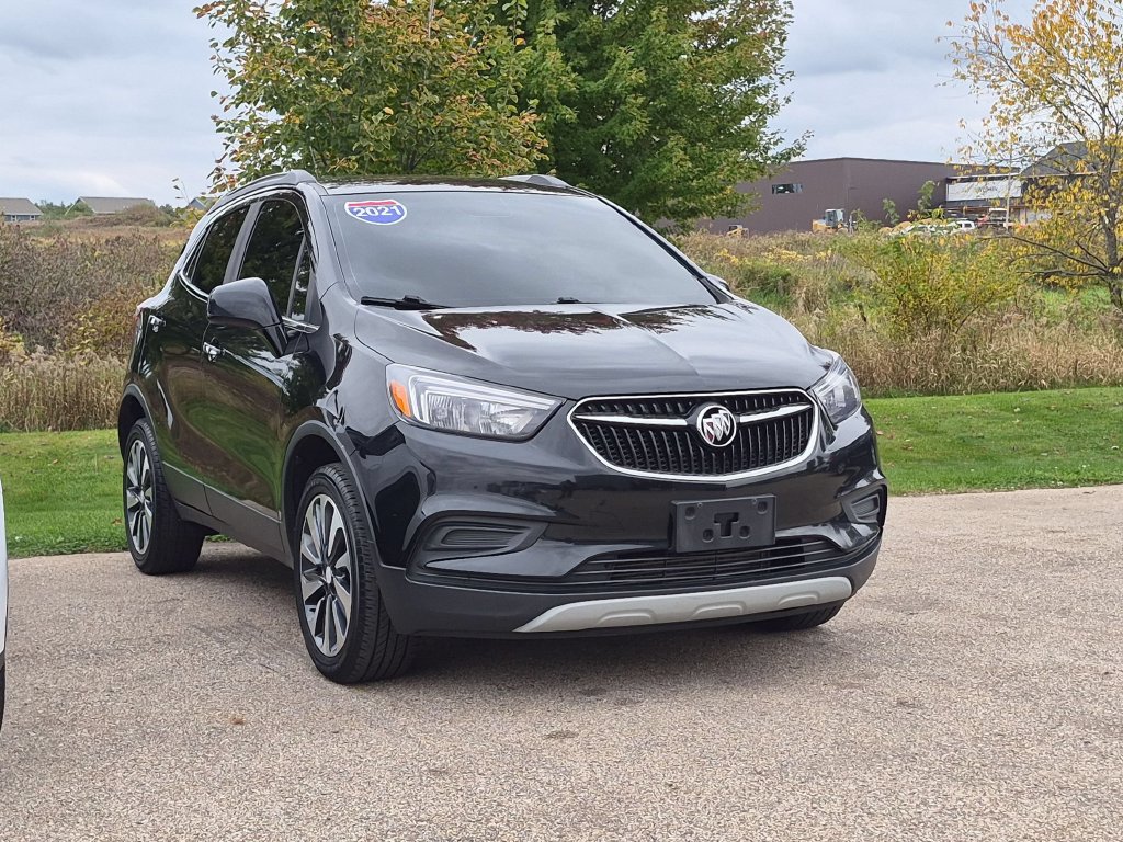 Used 2021 Buick Encore Preferred with VIN KL4CJESB1MB358539 for sale in Belleville, WI