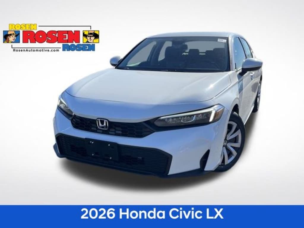 New 2026 Honda Civic LX Sedan