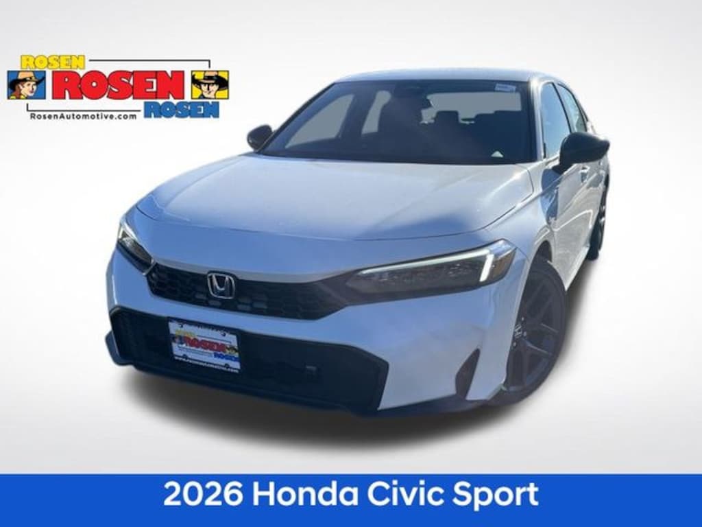 New 2026 Honda Civic Sport Sedan