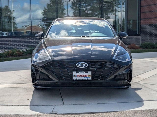 Certified 2021 Hyundai Sonata SEL Plus with VIN 5NPEJ4J22MH074670 for sale in Algonquin, IL