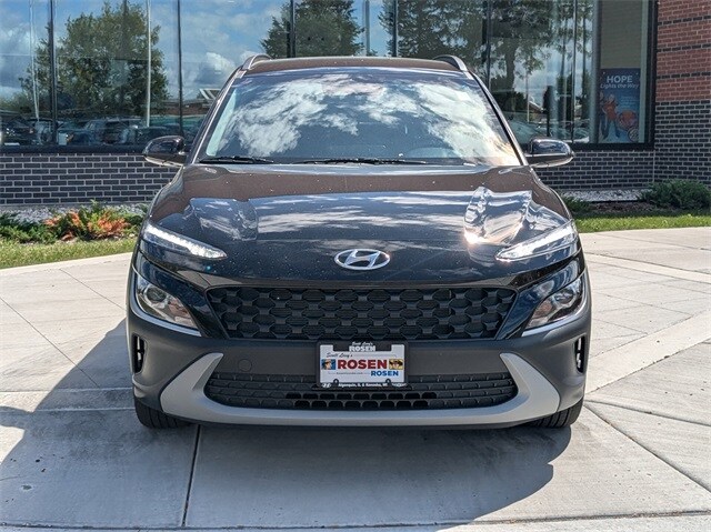 Certified 2023 Hyundai Kona SEL with VIN KM8K6CABXPU992980 for sale in Algonquin, IL