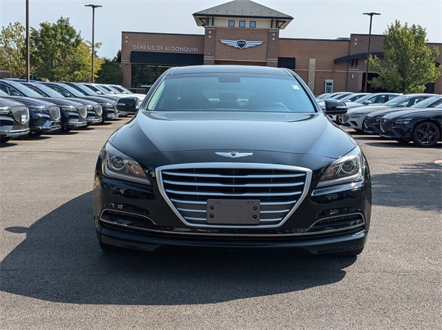 Used 2015 Hyundai Genesis Base with VIN KMHGN4JE3FU054312 for sale in Algonquin, IL