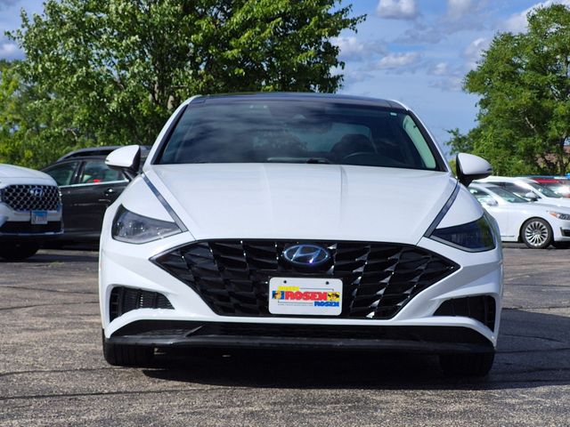 Used 2021 Hyundai Sonata SEL with VIN 5NPEF4JA6MH094686 for sale in Algonquin, IL
