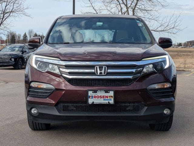 Used 2017 Honda Pilot EX-L with VIN 5FNYF6H70HB007677 for sale in Algonquin, IL