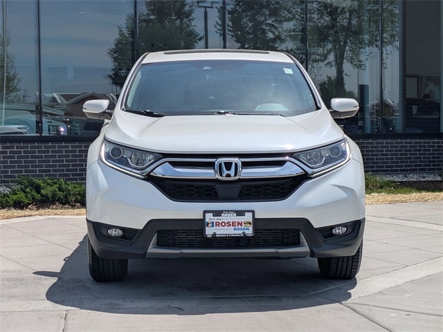 Used 2017 Honda CR-V EX-L with VIN 5J6RW2H81HL048882 for sale in Algonquin, IL