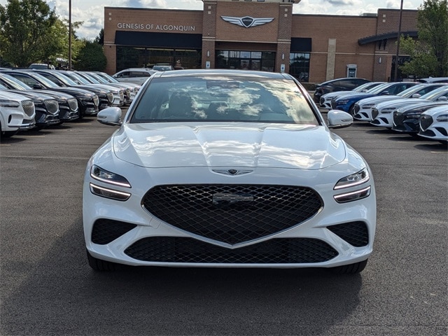 Certified 2024 GENESIS G70 Standard with VIN KMTG34SC8RU140910 for sale in Algonquin, IL