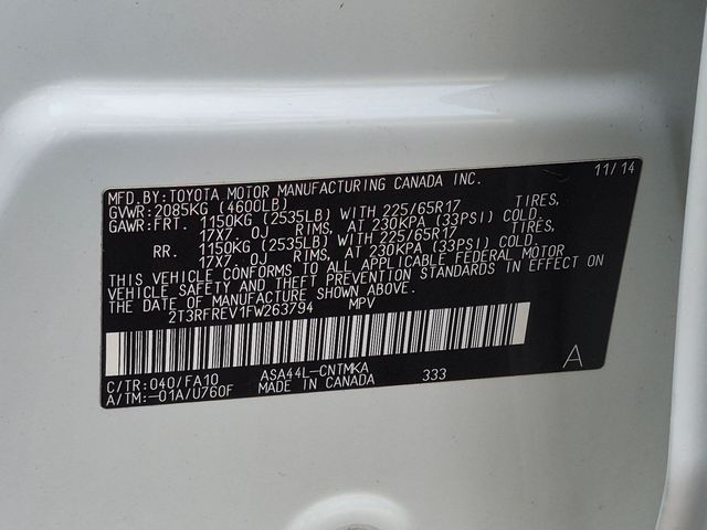 2015 Toyota RAV4 XLE - Photo 26