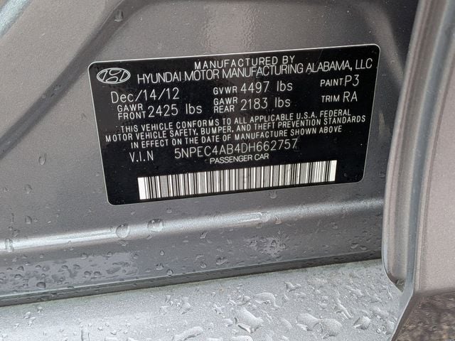 2013 Hyundai Sonata Limited - Photo 29
