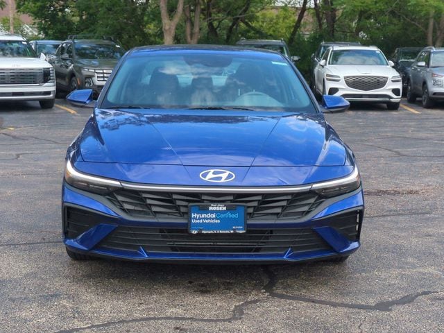 Certified 2024 Hyundai Elantra SEL with VIN KMHLM4DG7RU812431 for sale in Algonquin, IL