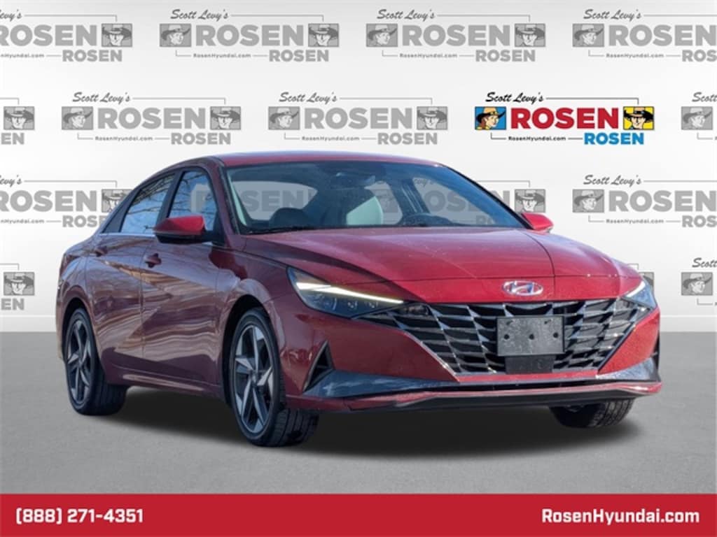 Certified 2023 Hyundai Elantra Hybrid Limited Sedan