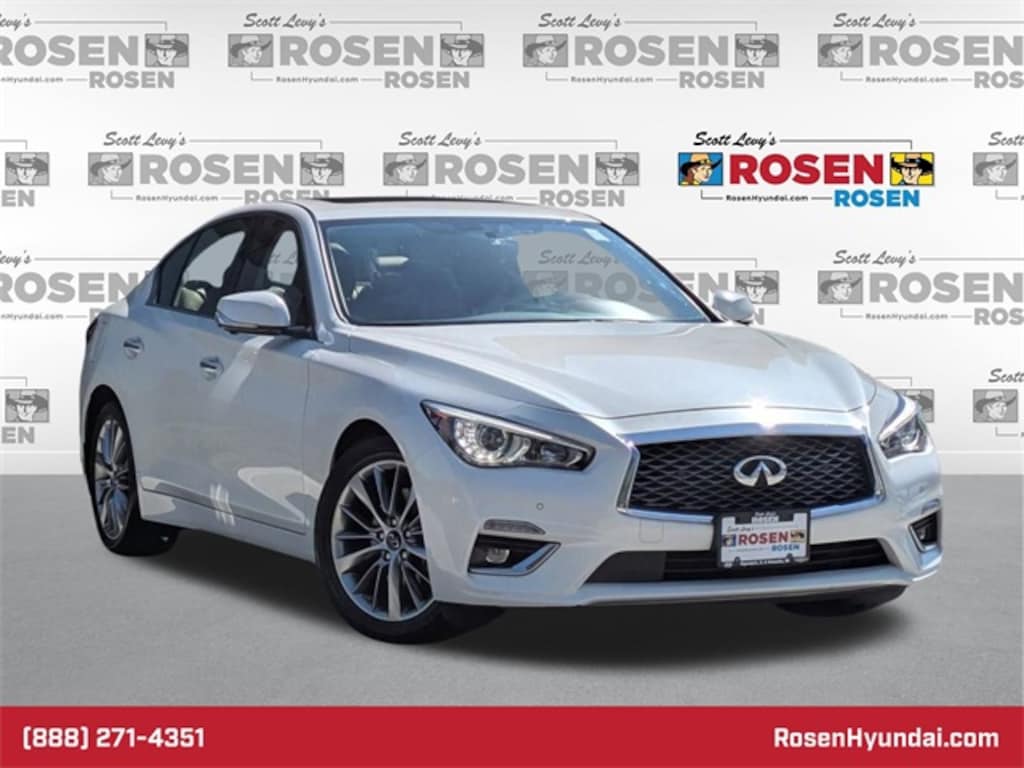 Used 2024 INFINITI Q50 Luxe Sedan
