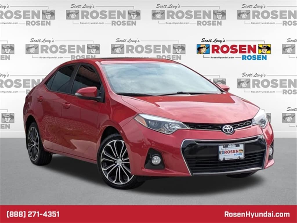 Used 2016 Toyota Corolla S Plus Sedan