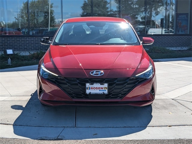 Certified 2021 Hyundai Elantra SEL with VIN KMHLS4AG2MU101903 for sale in Algonquin, IL