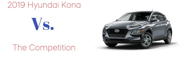 2019 Hyundai Kona vs Competition | Rosen Hyundai Algonquin