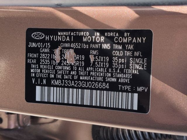 2016 Hyundai Tucson Limited - Photo 32