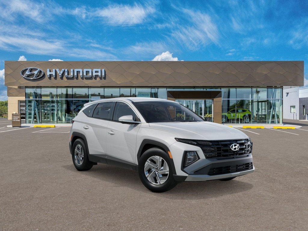 New 2026 Hyundai Tucson Hybrid Blue SUV