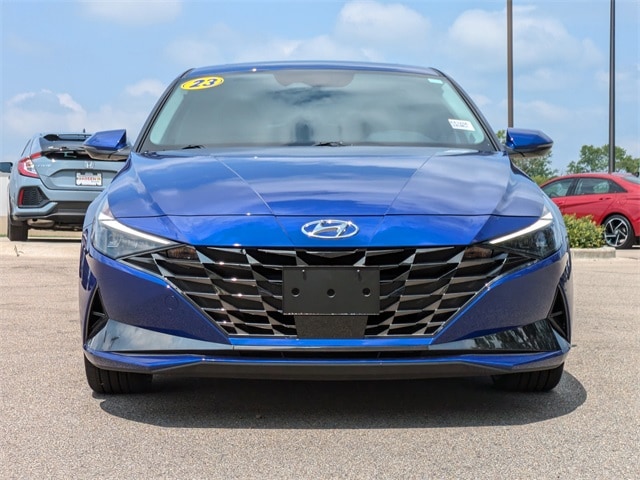 Certified 2023 Hyundai Elantra Limited with VIN KMHLP4AG6PU427595 for sale in Kenosha, WI