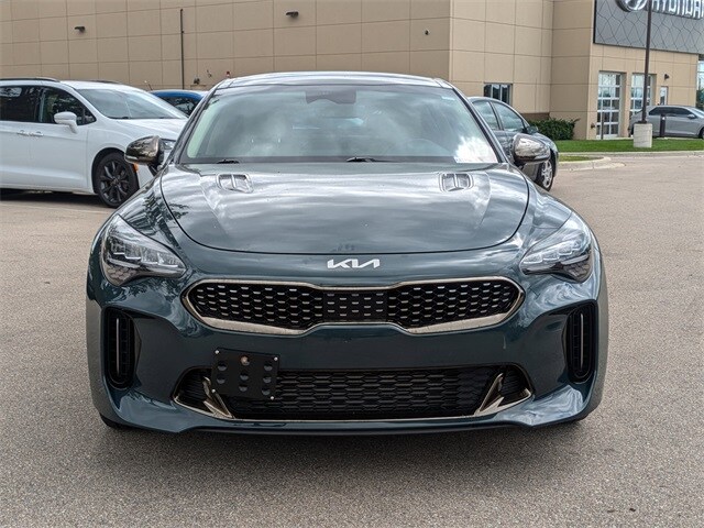 Used 2022 Kia Stinger GT1 with VIN KNAE45LC3N6106487 for sale in Kenosha, WI