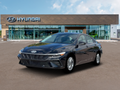 2026 Hyundai Elantra Hybrid Blue Sedan