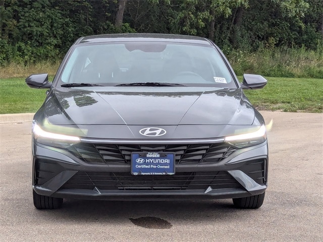 Certified 2024 Hyundai Elantra SEL with VIN KMHLM4DG3RU675939 for sale in Kenosha, WI